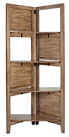 Realspace Peakwood Room Divider, Gray