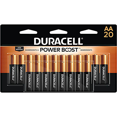 Duracell Coppertop Alkaline AA Battery 20-Packs - For Multipurpose - AA - 1.5 V DC - 12 / Carton Duracell Coppertop Alkaline AA Battery 20-Packs - For Multipurpose - AA - 1.5 V DC - 12 / Carton