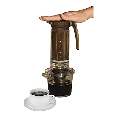 Cafejo My French Press Single-Cup Coffee Brewer, Bronze