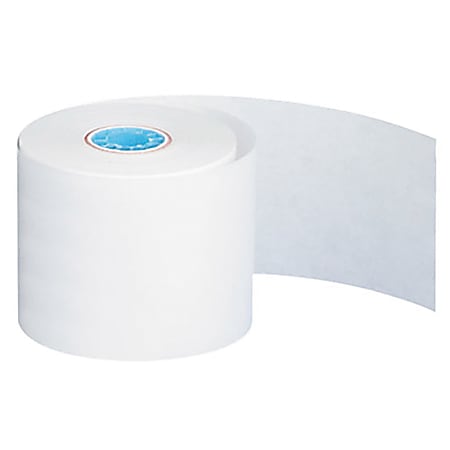Office Depot Brand 1 Ply Paper Rolls 2 14 x 150 White Carton Of