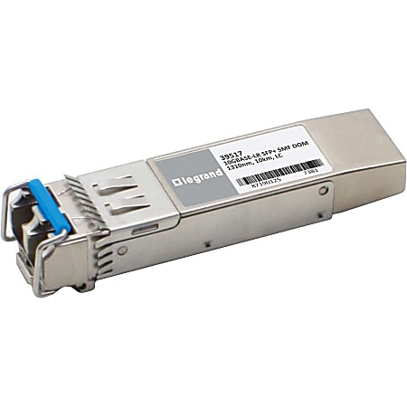 C2G Finisar FTLX1471D3BCL Compatible 10GBase-LR SMF SFP+ Transceiver Module - For Optical Network, Data Networking - 1 x LC 10GBase-LR Network - Optical Fiber - Single-Mode, Multi-mode - 10 Gigabit Ethernet - 10GBase-LR - 10 Gbit/s - Hot-swappable