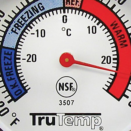 3 Salter Fridge and Freezer Thermometers New - 350366