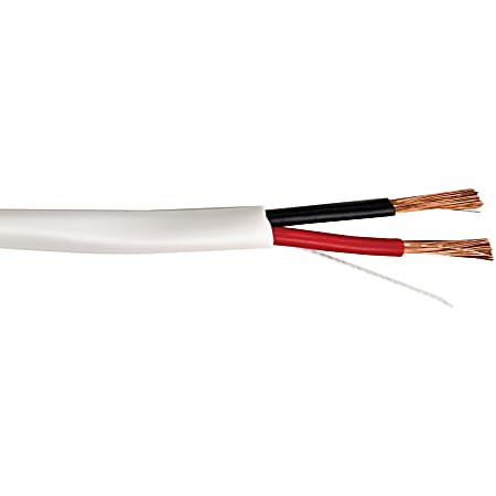 Vericom 14-Gauge 2-Conductor Stranded Oxygen-Free Speaker Cable, 500’, White, AW142-01990