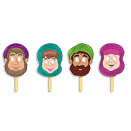 Scholastic Bible Character Mask & Play Kit, The Story Of Ruth, 8 1/2" x 14"