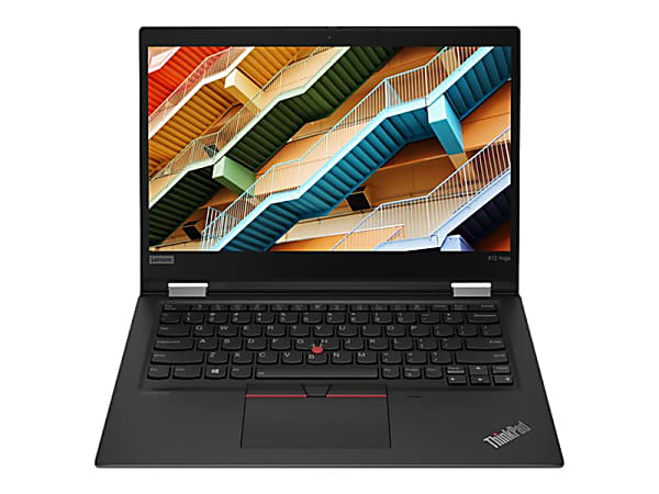Lenovo ThinkPad X13 Yoga Gen 1 20SX - Flip design - Intel Core i7 10510U / 1.8 GHz - Win 10 Pro 64-bit - UHD Graphics - 16 GB RAM - 512 GB SSD TCG Opal Encryption 2 - 13.3" OLED touchscreen 3840 x 2160 (Ultra HD 4K) - Wi-Fi 6 - black - kbd: US