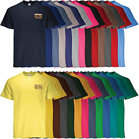 Custom Full Color Cotton T shirt - Office Depot
