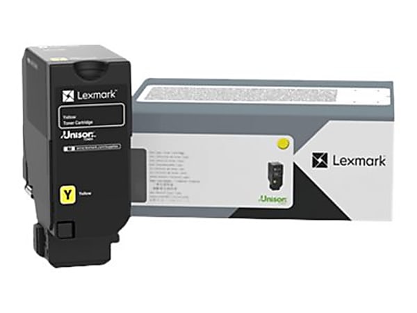 Lexmark Original Laser Toner Cartridge - Yellow Pack