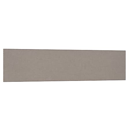 Bush Business Furniture 69"W x 16"H Acoustic Tackboard, Warm Beige, Standard Delivery