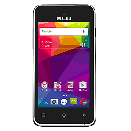 BLU Advance 4.0 L2 Cell Phone, Black, PBN200964