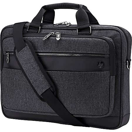 HP Executive Carrying Case for 15.6" HP Notebook - Gray - Shoulder Strap, Luggage Strap, Handle - 3.8" Height x 16.3" Width x 11.8" Depth