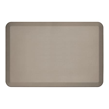 GelPro NewLife EcoPro Commercial Grade Anti-Fatigue Floor Mat, 36" x 24", Taupe