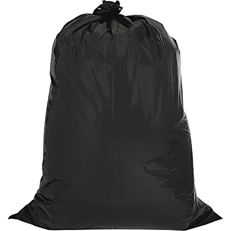 Genuine Joe 75percent Recycled Heavy Duty Contractor Trash Bags 13 Gallons  24 x 31 White Box Of 150 - Office Depot
