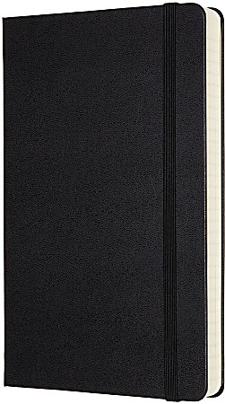 Moleskine Notebook, Expanded Large, Dotted, Black Hard Cover (5 x 8.25) by  Moleskine