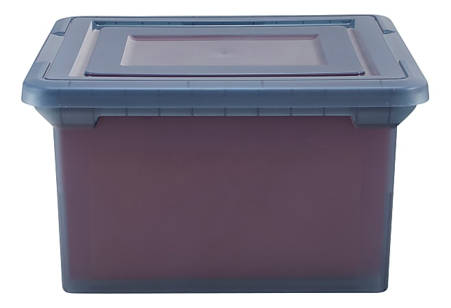 Office Depot Brand Medium Storage Bin 7 12 H x 14 18 W x 9 14 D Assorted  Colors - Office Depot