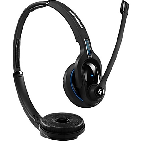 Sennheiser MB Pro 2 UC ML Headset - Stereo - Wireless - Bluetooth - 82 ft - 150 Hz - 15 kHz - Over-the-head - Binaural - Supra-aural - Noise Cancelling Microphone