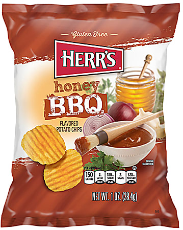 Herr's Snacks, Honey BBQ Ripple Potato Chips