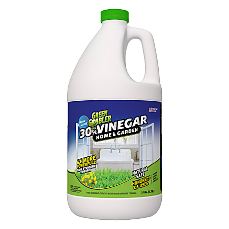 Green Gobbler 30% Vinegar Home And Garden Cleaner, 128 Oz Bottle, Case Of 3