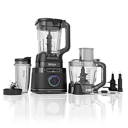 Ninja Detect Kitchen System Power Blender + Processor Pro With BlendSense Technology, Black, Total Qty 1
