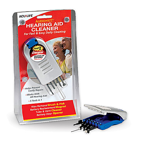 ACU-LIFE® Audio Kit™ Hearing Aid Cleaner