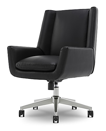 Serta SitTrue Montair Faux Leather Mi...