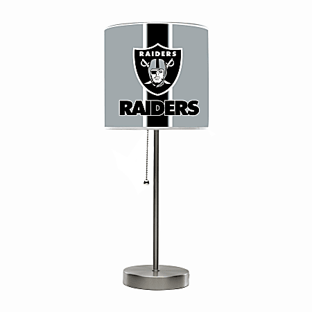 Imperial NFL Table Accent Lamp, 8”W, Las Vegas Raiders