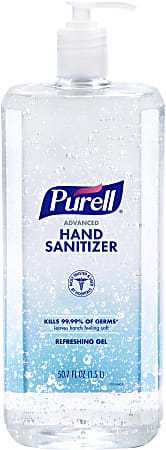 PURELL&reg; Advanced Hand Sanitizer Refreshing Gel, Clean Scent, 1.5 Liter Pump Bottle