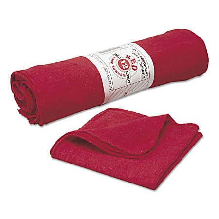 SKILCRAFT® Machinery Wiping Towels, 15" x 15", Carton