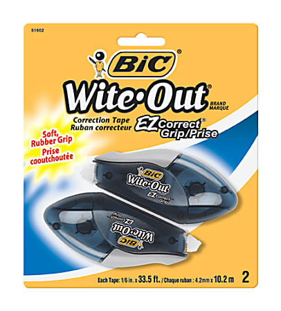 Bic wite 2025 out ez correct
