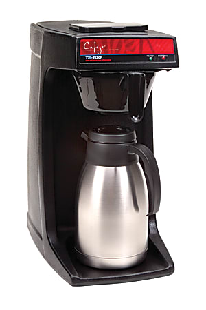 Cafejo TE-118 Pourover Coffee Brewer, Black
