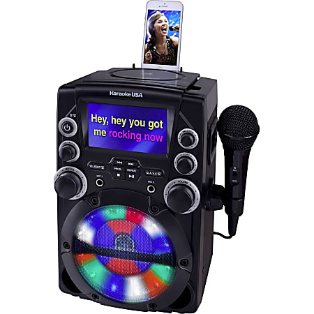 DOK GQ740 CD+G Karaoke System with 4.3" Color TFT Screen