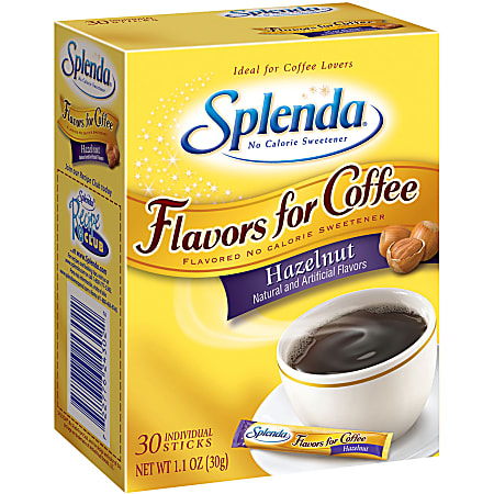 Splenda® Flavor Blends For Coffee, Hazelnut, Box Of 30