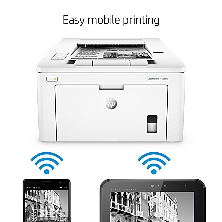 HP LaserJet Pro M203dw Wireless Laser Monochrome Printer - Office Depot