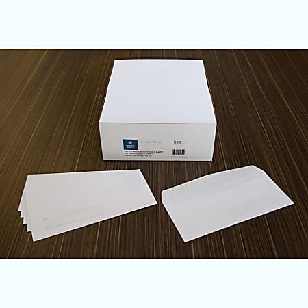 Business Source Economical No. 10 Window Envelope - Single Window - #10 - 9 1/2 Business Source Economical No. 10 Window Envelope - Single Window - #10 - 9 1/2