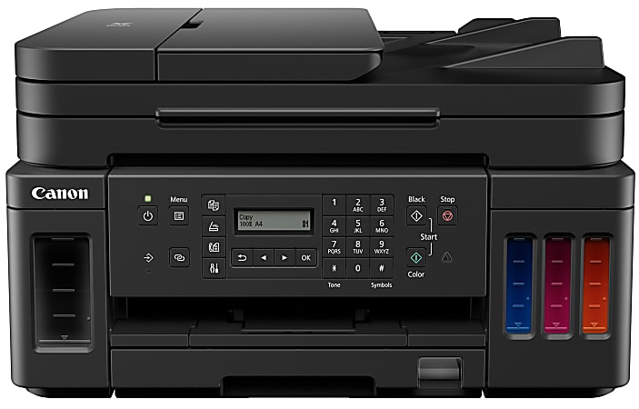 Canon PIXMA MegaTank G3000 All in One WiFi Inktank Colour Printer with 2  Additional Black Ink Bottles.