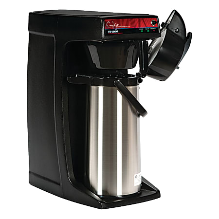 Cafejo TE-220 14-Cup Automatic Coffee Brewer, Black
