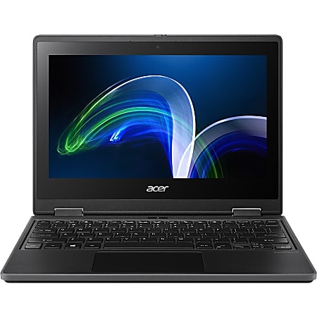 Acer TravelMate Spin B3 2-In-1 Laptop, 11.6" Touchscreen, Intel® Celeron N5100, 4GB Memory, 128GB Flash Drive, Windows® 10 Pro
