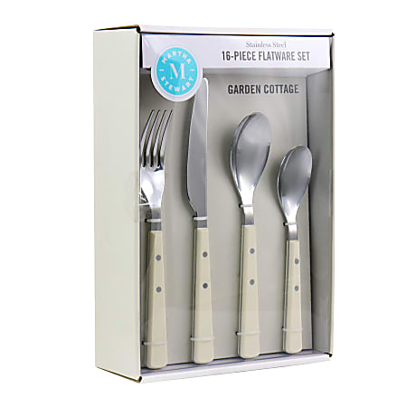 Martha Stewart Cutlery Set, Stainless Steel