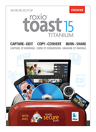 Roxio Toast 15 Titanium (Mac), Download Version