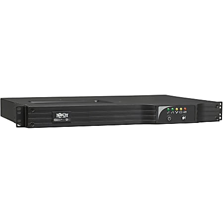 Tripp Lite UPS Smart 1000VA 800W Rackmount AVR 120V Preinstalled WEBCARDLX Pure Sine Wave USB DB9 SNMP 1URM, SMART1000RM1UN