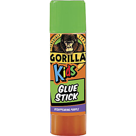 Gorilla Glue Kids Disappearing Purple Glue Sticks - 0.21 oz  - 6 / Each - Purple