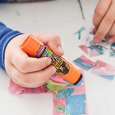 Gorilla Glue Kids Disappearing Purple Glue Sticks 0.21 oz 6 Each Purple -  Office Depot