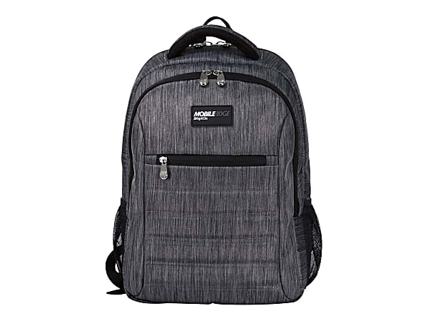 Mobile Edge SmartPack 15.6" Notebook & Tablet Backpack - Notebook carrying backpack - 15.6" - carbon