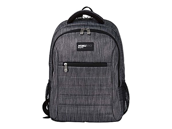 Mobile Edge SmartPack 15.6" Notebook &amp; Tablet Backpack - Notebook carrying backpack - 15.6" - carbon