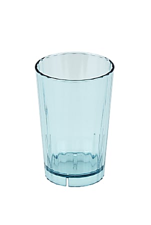 Cambro Huntington Camwear Tumblers, 14 Oz, Azure Blue, Pack Of 36 Tumblers