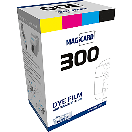 SICURIX Thermal Transfer, Dye Sublimation Ribbon - YMCKO - 1 Each - 300 Prints SICURIX Thermal Transfer, Dye Sublimation Ribbon - YMCKO - 1 Each - 300 Prints