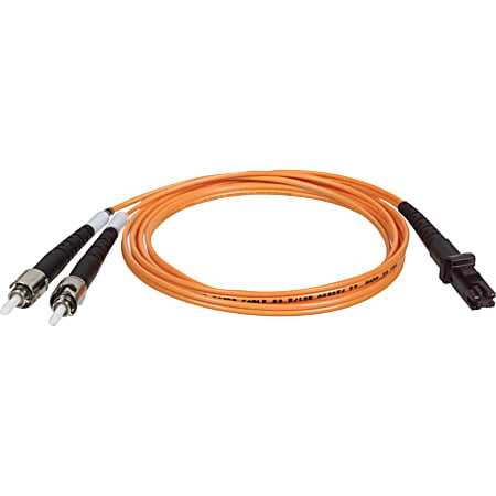 Tripp Lite 15M Duplex Multimode 62.5/125 Fiber Optic Patch Cable MTRJ/ST 50' 50ft 15 Meter, N30815M