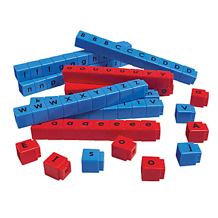 UNIFIX® CVC Letter Cubes, Grades Kindergarten - 4, Pack Of 90
