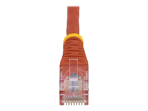 StarTech.com 15 ft Red Molded Cat5e UTP Patch Cable  - 15ft Cat5e Patch Cable - 15ft cat 5e patch cable - M45PATCH15RD