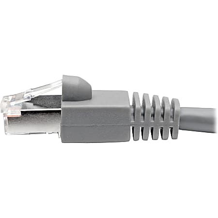 Tripp Lite Cat6a Snagless Shielded STP Patch Cable 10G, PoE, Black M/M