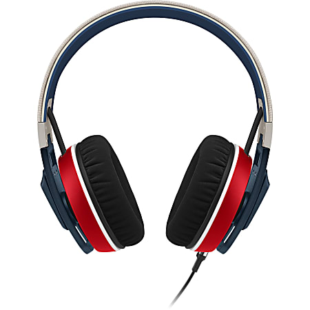 Sennheiser HD 350BT Headphones with mic full size Bluetooth wireless white  - Office Depot